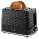 Petra PT3860BLKVDEEU10 Chevron 2 Slice toaster