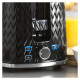 Petra PT3860BLKVDEEU10 Chevron 2 Slice toaster