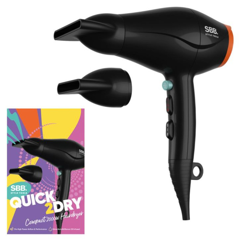 Sbb. SBDR-4000-EU Compact Size Hair Dryer