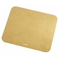 Hama 00054168 Velvet Mouse Pad, Mustard Yellow