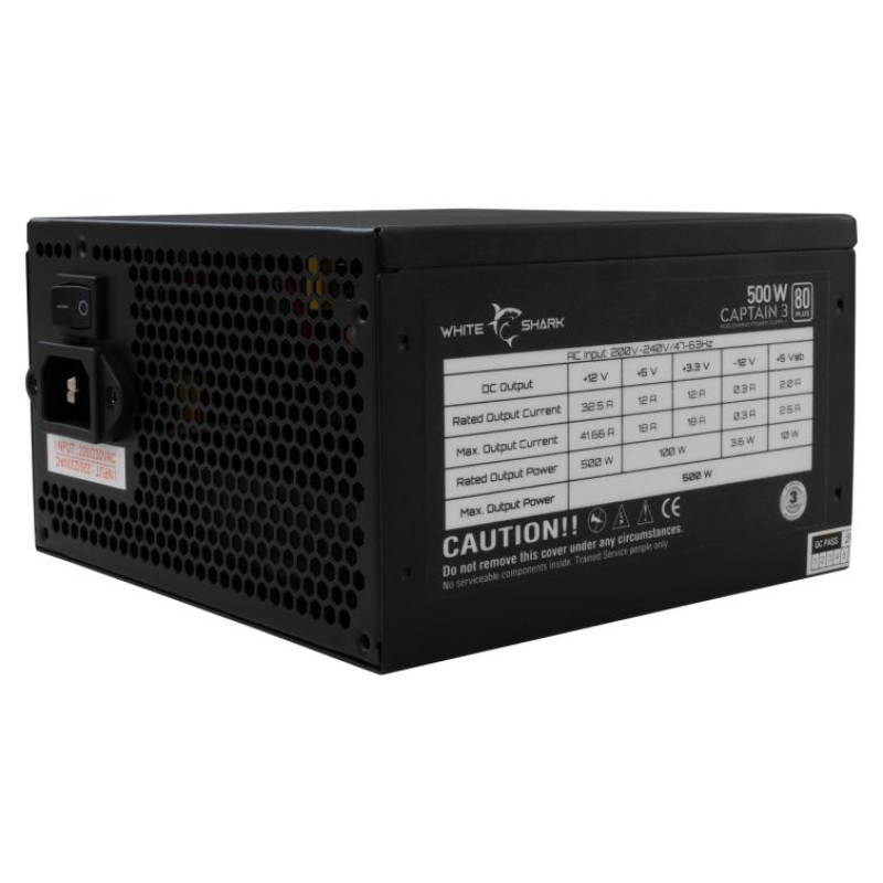 White Shark GPSU-W500F Captain 3  500W 80+ RGB