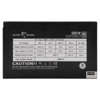 White Shark GPSU-W500F Captain 3  500W 80+ RGB