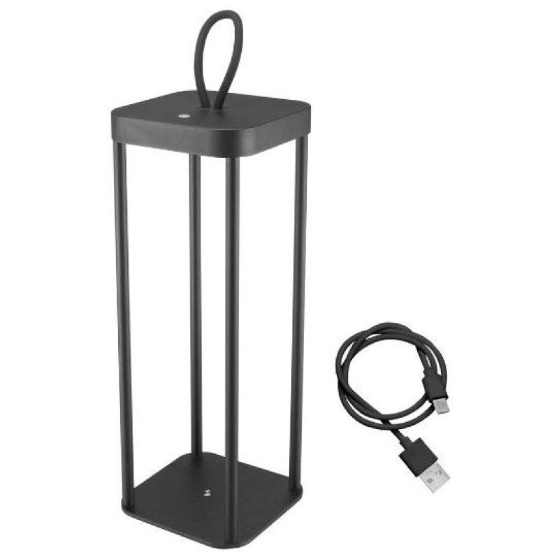 Beper P207ILI100 Rechargeable Lantern Black