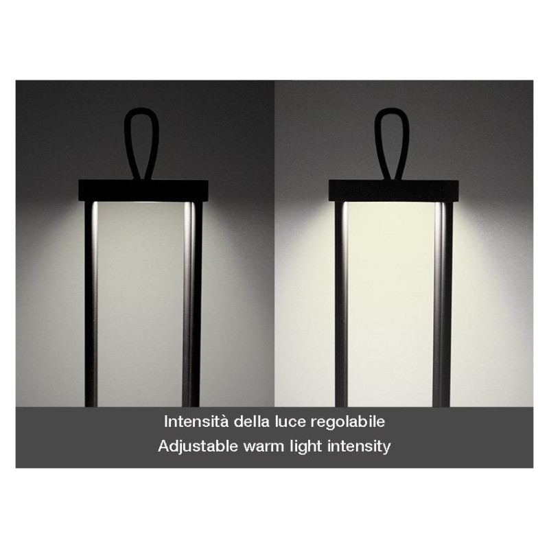 Beper P207ILI100 Rechargeable Lantern Black