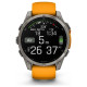 Garmin SMARTWATCH FENIX 8 SAPPHIRE/ORANGE 010-02905-11 GARMIN
