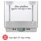 Salter 3003 SSSVDRCEU16 Aquatronic Glass Digital Kitchen Scale