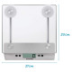 Salter 3003 SSSVDRCEU16 Aquatronic Glass Digital Kitchen Scale