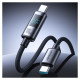 Joyroom S-A16 Pro Prism Series 100W USB-C Cable - USB-C with Digital Display 1.2m - Black