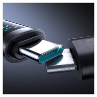 Joyroom S-A16 Pro Prism Series 100W USB-C Cable - USB-C with Digital Display 1.2m - Black