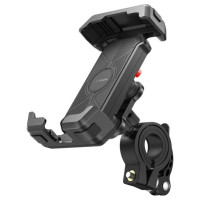 Joyroom JR-ZS428 shockproof handlebar holder for motorcycle, bike, scooter - black