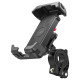 Joyroom JR-ZS428 shockproof handlebar holder for motorcycle, bike, scooter - black