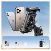 Joyroom JR-ZS428 shockproof handlebar holder for motorcycle, bike, scooter - black