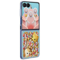 Samsung Flipsuit Case for Samsung Galaxy Z Flip7 with Interchangeable Plate - Transparent