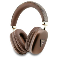 Guess Triangle Logo Over-Ear Headphones - Brown