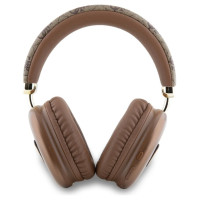 Guess Triangle Logo Over-Ear Headphones - Brown