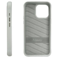 Nimmy Glasses Cool Dog Case for iPhone 15 Pro Max - Gray