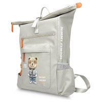 Nimmy Cool&Cute 2.0 Bear Laptop Backpack - Gray