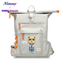 Nimmy Cool&Cute 2.0 Bear Laptop Backpack - Gray