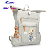 Nimmy Cool&Cute 2.0 Bear Laptop Backpack - Gray