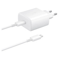 Samsung EP-TA845EWE 45W wall charger with USB-C cable Samsung EP-DW767JWE 45W 1.8m (OOB Bulk - replacement packaging) - white