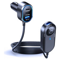 3Mk Protection 3mk Double Car Charger 135W PD QC PPS USB-C USB-A - Black