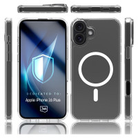 3Mk Protection 3mk Armor MagCase for iPhone 16 Plus - Transparent