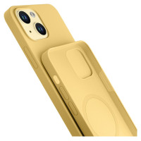3Mk Protection 3mk Hardy Silicone MagCase case for iPhone 15 - yellow