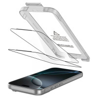Tech-Protect Quick Set+ 2-pack tempered glass for iPhone 17 Pro Max - black