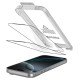 Tech-Protect Quick Set+ 2-pack tempered glass for iPhone 17 Pro Max - black