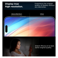 Tech-Protect Quick Set+ 2-pack tempered glass for iPhone 17 Pro Max - black