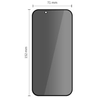 Tech-Protect Glass Spy+ 2-pack privacy glass for iPhone 17 Air