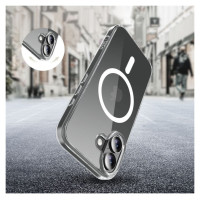 Tech-Protect FlexAir Hybrid MagSafe Case for iPhone 17 - Clear