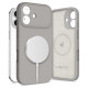 Tech-Protect Silicone MagSafe Case for iPhone 17 - Gray