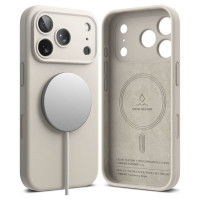 Ringke Silicone Magnetic MagSafe Case for iPhone 17 Pro Max - Beige