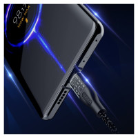 Dudao L22C USB-C - USB-C cable 120W 1m - gray