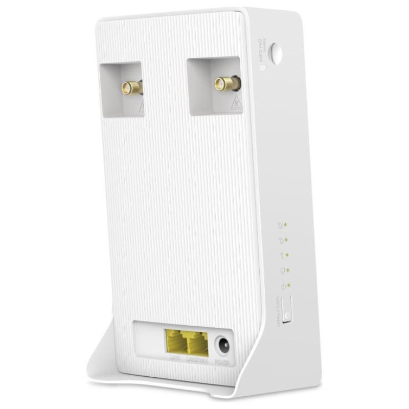 Mercusys Wireless Router|MERCUSYS|Router|IEEE 802.3ac|IEEE 802.11a/b/g|IEEE 802.11n|1x10/100M|LAN \ WAN ports 1|DHCP|4G|MB130-4G