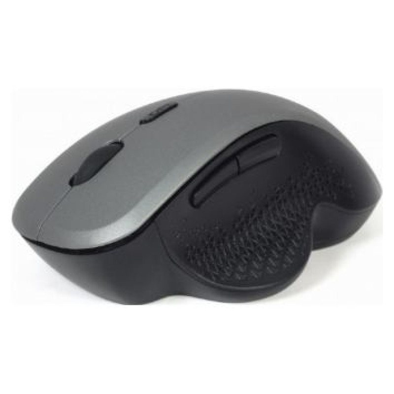 Gembird 6-button Wireless Optical Mouse Black / Space Grey