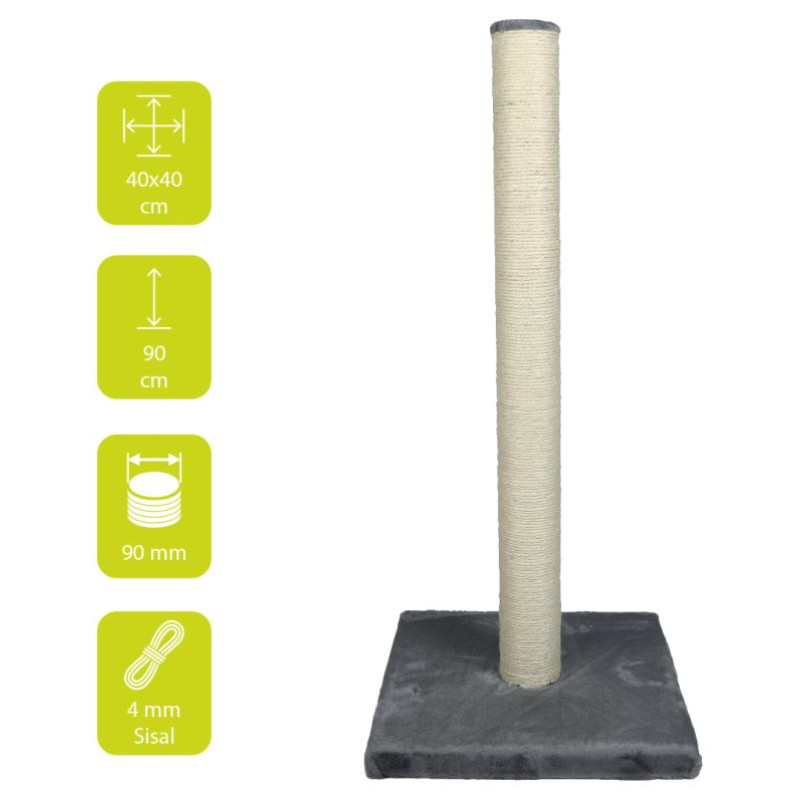 Europet Bernina Īpa&scaron;i augsts nagu asināmais 40x40x90cm pelēks