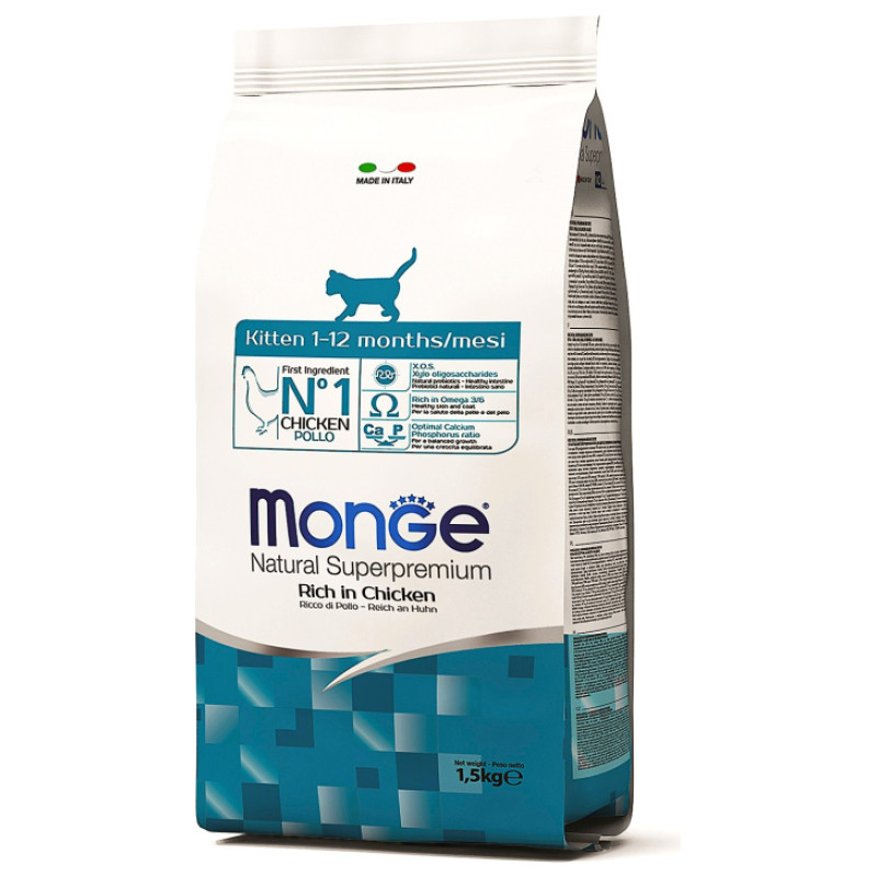 Monge Cat Kitten Rich in Chicken 1,5 kg