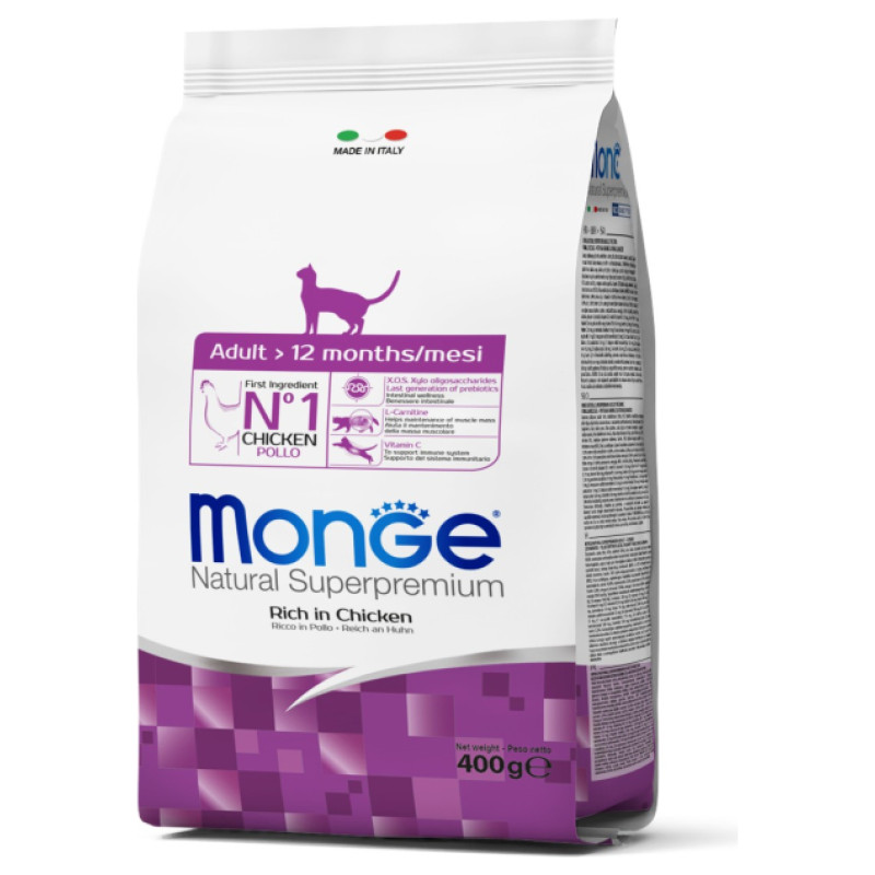 Monge Cat Adult Rich in Chicken 0,4 kg