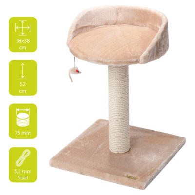 Europet Bernina Nagu asināmais SOFA 38x38xh52cm bē&scaron;s