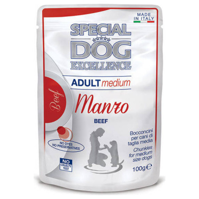 Special Dog Excellence pouches adult Medium with beef / 100 g