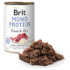 Brit CARE wet Mono Protein Lamb & Rise 400 g - konservi suņiem