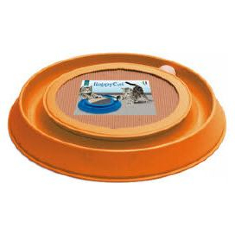 Georplast Nagu asināmais kartona HappyCat cm. 41 x 38 x 5 h, daž.krāsas