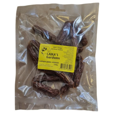 Laikas Gardums Liellopa gaļas nūjiņas suņiem 100g