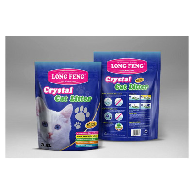 Long Feng Silica gel cat litter Long Feng 3,8l - silikona smiltis