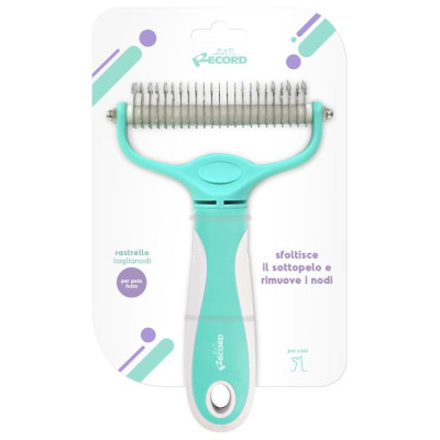 Record Deshedding comb 18,3x11,6cm