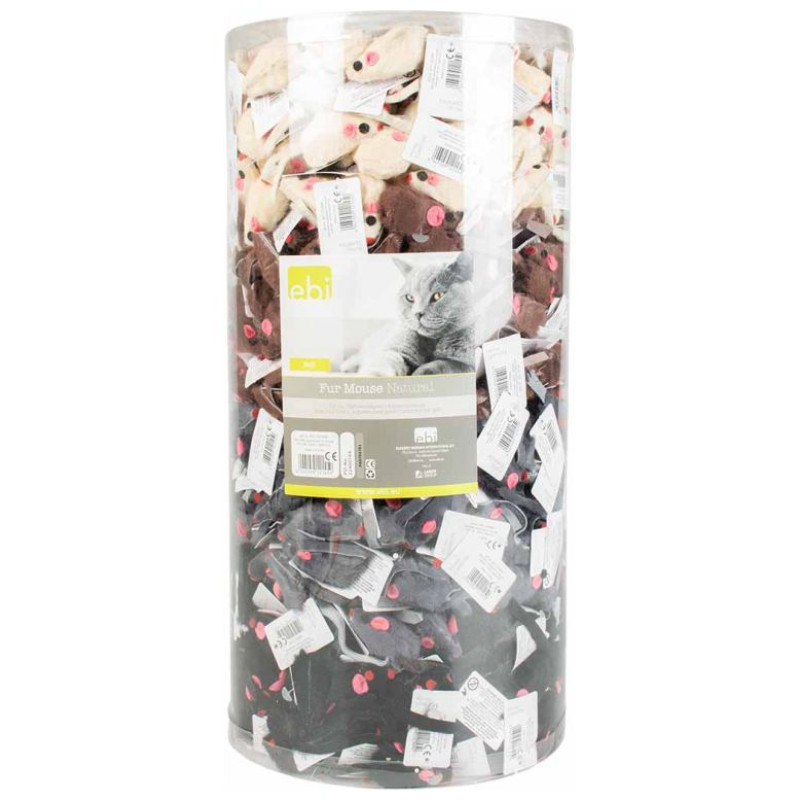 Europet Bernina Rotaļlieta kaķiem pele ar zvaniņu - 50mm, dažādas krāsas