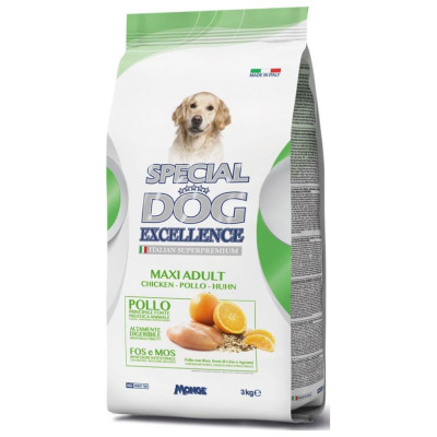 Monge SPECIAL DOG Excellence Maxi Adult 3 kg - barība suņiem