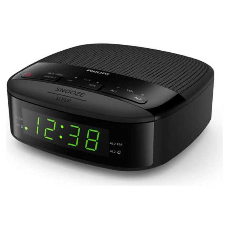 Philips radio pulkstenis, melns - TAR3205/12